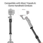 BEXIN P262C 235mm-396mm Tripod Extension Pole Carbon Fiber Center Column Tripod Extender, P262C