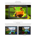 FEELWORLD LUT11S 10.1 inch Ultra High Bright 2000nit Touch Screen DSLR Camera Field Monitor, 3G-SDI 4K HDMI Input Output 1920 x 1200 IPS Panel, LUT11S