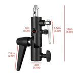 H Type Multifunctional Flash Light Stand Umbrella Bracket, Max Load: 3kg, H-Bracket