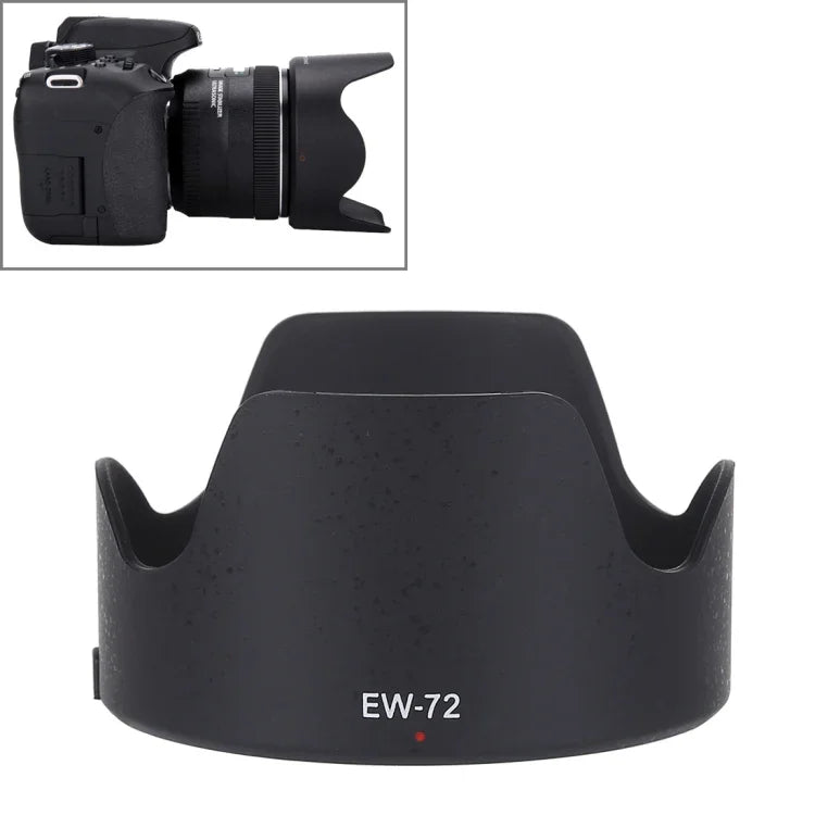 EW-72 Lens Hood Shade for Canon EF 28mm f/1.8 USM, EF 28-105mm f/3.5-4.5 USM, EF 28-105mm f/3.5-4.5 II USM Lens, EW-72