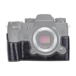 1/4 inch Thread PU Leather Camera Half Case Base for FUJIFILM X-H1, For FUJIFILM X-H1, For FUJIFILM XH1