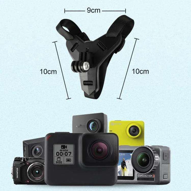 Helmet Belt Mount for GoPro, Insta360, DJI and Other Action Cameras