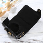 Full Body Camera PU Leather Case Bag with Strap for Canon PowerShot SX730 HS / SX720 HS, For SX730 HS