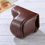 Full Body Camera PU Leather Case Bag with Strap for Sony A5100 / A5000 / NEX-3N (16-50mm / 40.5mm Lens), For Sony A5000, For A5100