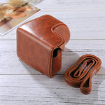 Full Body Camera PU Leather Case Bag with Strap for Sony A5100 / A5000 / NEX-3N (16-50mm / 40.5mm Lens), For Sony A5000, For A5100