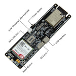 WiFi Bluetooth 18560 Battery Holder Solar Charge Module Development Board, T-SIM7000G
