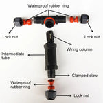 XY25 IP68 Waterproof 3 Pin T-type Cable Connector, XY25(T3)