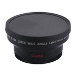 62mm 0.43X Super Wide Angle Lens with Macro Lens, 62mm