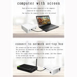 YG520 800x480 1800LM Mini LED Projector Home Theater, Support HDMI & AV & SD & USB & VGA, Mobile Phone Version, Mobile Phone Version