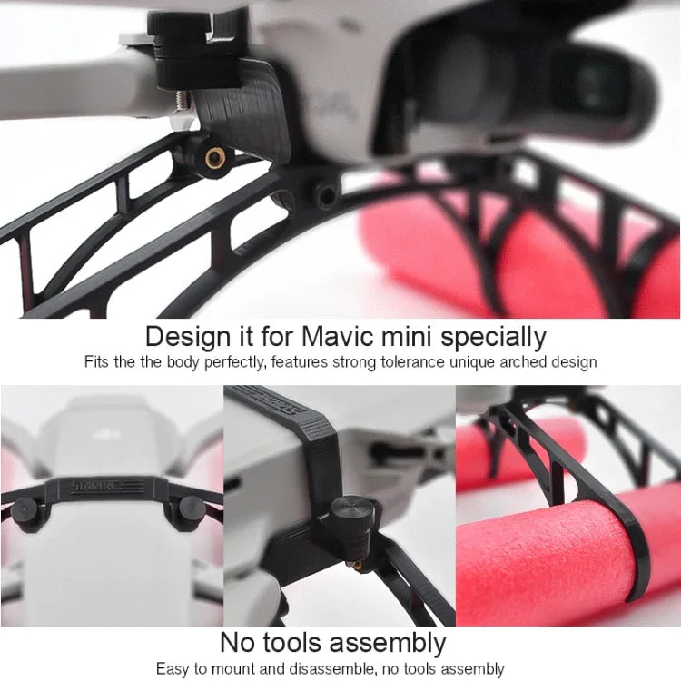 STARTRC Buoyancy Rod Absorbing Height Extender Landing Bracket for DJI Mavic 2 mini, For DJI Mavic 2 mini