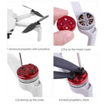 4 PCS Sunnylife Motor Metal Protection Cover for DJI Mavic Mini 1 / Mini 4K / DJI Mini 2 SE