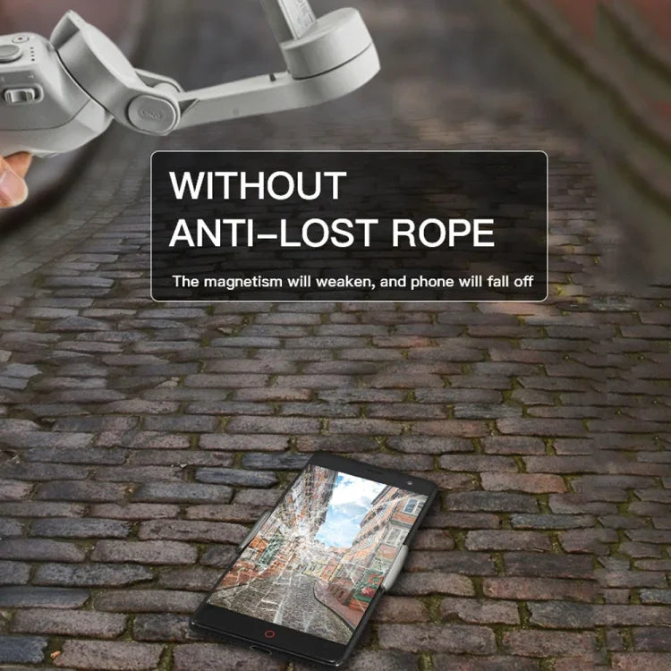 STARTRC Phone Holder Clip Anti-lost Rope Strap Anti-drop for DJI OM4 / Osmo Mobile 3