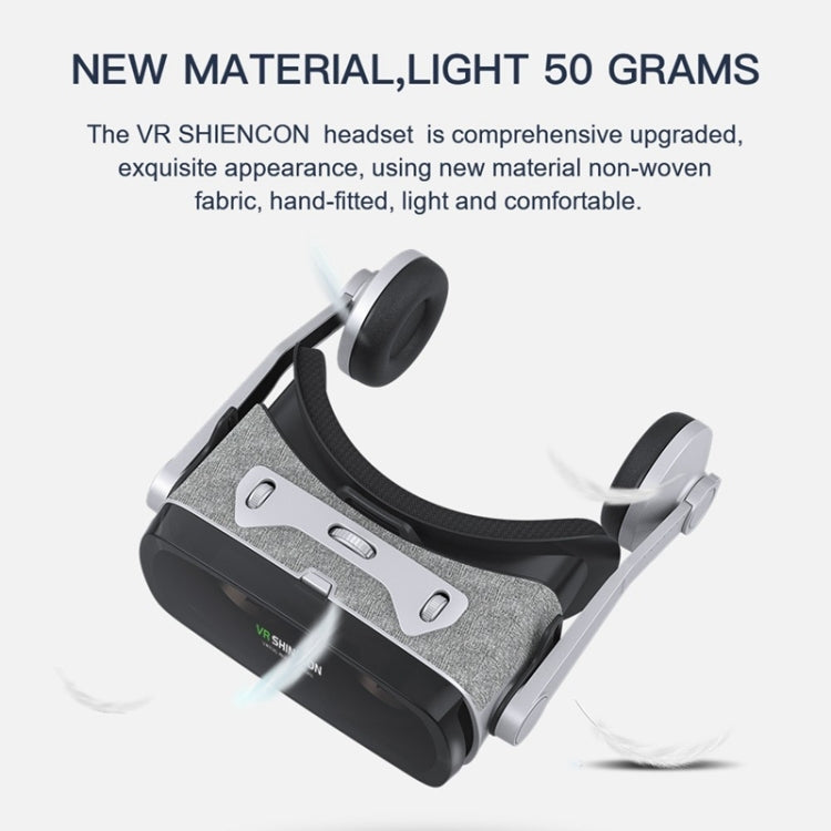 VR SHINECON G07E Virtual Reality 3D Video Glasses Suitable for 4.0 inch - 6.3 inch Smartphone