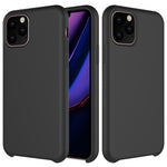 Solid Color Liquid Silicone Shockproof Case, For iPhone 11 Pro Max, For iPhone 11 Pro, For iPhone 11