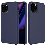 Solid Color Liquid Silicone Shockproof Case, For iPhone 11 Pro Max, For iPhone 11 Pro, For iPhone 11