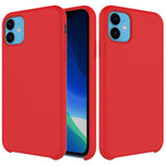 Solid Color Liquid Silicone Shockproof Case, For iPhone 11 Pro Max, For iPhone 11 Pro, For iPhone 11