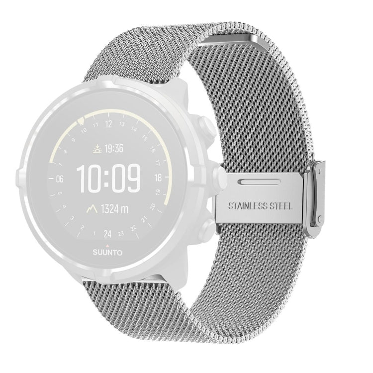 For Suunto 9 Milanese Nice Buckle Replacement Wrist Strap Watchband
