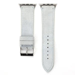 Frosted Genuine Leather Watchband For Apple Watch Series 6 & SE & 5 & 4 40mm / 3 & 2 & 1 38mm, For Apple Watch Series 7 41mm / 6 & SE & 5 & 4 40mm / 3 & 2 & 1 38mm