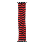 Mixed Color Nylon Braided Single Loop Replacement Watchbands For Apple Watch Series 6 & SE & 5 & 4 44mm / 3 & 2 & 1 42mm, S, M, L