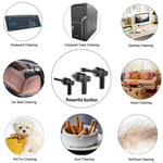 HK-6019D Portable Household Car Handheld Mini USB Vacuum Cleaner Dust Collector Cleaning Tools, HK-6019D