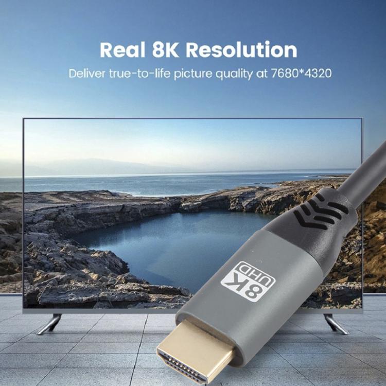 HDMI2.1 8K 120Hz High Dynamic HD Cable, 120Hz 50cm, 120Hz 1.5m, 120Hz 2m, 120Hz 3m, 120Hz 5m