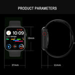 DW35PRO 1.75 inch Color Screen IPX7 Waterproof Smart Watch, Support Bluetooth Answer & Reject / Sleep Monitoring / Heart Rate Monitoring, Style: Silicone Strap, Silicone Strap(Red), Silicone Strap(White), Silicone Strap(Pink), Silicone Strap(Blue)     ...