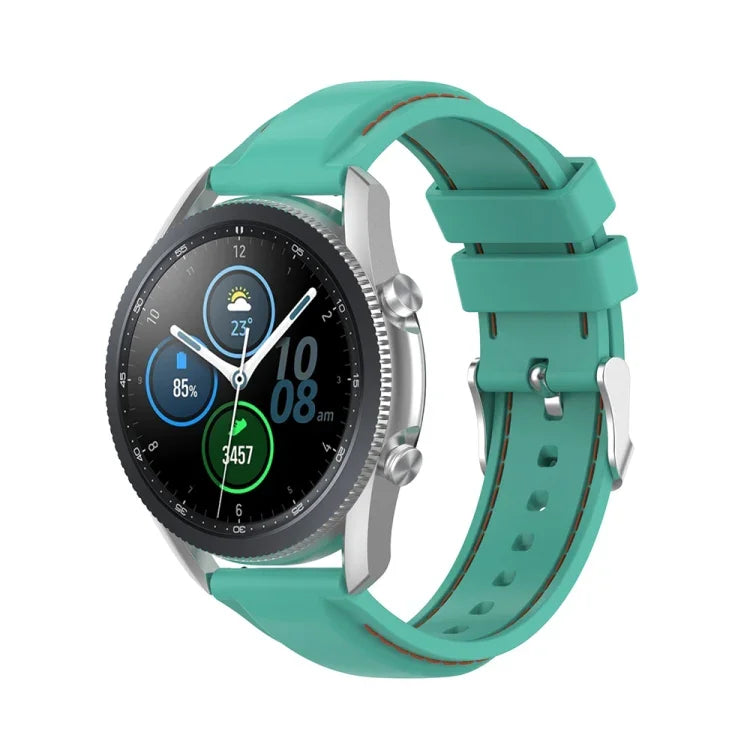 For Samsung Galaxy Watch 3 41mm / Active2 / Active / Gear Sport 20mm Silicone Replacement Strap Watchband, For Samsung Galaxy Watch 3 41mm