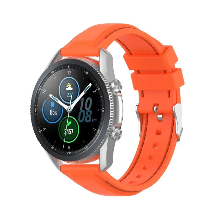22mm Silicone Replacement Strap Watchband, For Samsung Galaxy Watch 3 45mm / Gear S3