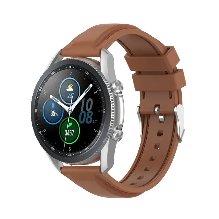 22mm Silicone Replacement Strap Watchband, For Samsung Galaxy Watch 3 45mm / Gear S3