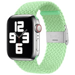 Braided + Stainless Steel Replacement Watchbands For Apple Watch Series 6 & SE & 5 & 4 44mm / 3 & 2 & 1 42mm, For Apple Watch Ultra 49mm / Series 8&7 45mm / SE 2&6&SE&5&4 44mm / 3&2&1 42mm, For Apple Watch Series 7 45mm / 6 & SE & 5 & 4 44mm           ...