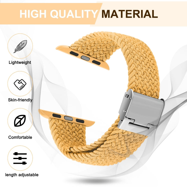 Braided + Stainless Steel Replacement Watchbands For Apple Watch Series 6 & SE & 5 & 4 44mm / 3 & 2 & 1 42mm, For Apple Watch Ultra 49mm / Series 8&7 45mm / SE 2&6&SE&5&4 44mm / 3&2&1 42mm, For Apple Watch Series 7 45mm / 6 & SE & 5 & 4 44mm           ...