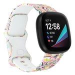 For Fitbit Versa 3 Printing Replacement Strap Watchband, S