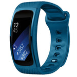 For Samsung Gear Fit2 Pro Silicone Replacement Strap Watchband, S, L