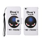 Painted Pattern Horizontal Flip Leathe Case, For iPhone 6, For iPhone 6 Plus, For iPhone 7 Plus