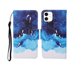 Painted Pattern Horizontal Flip Leathe Case, For iPhone 12 mini, For iPhone 12/12 Pro, For iPhone 12 Pro Max