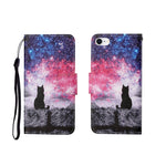 Painted Pattern Horizontal Flip Leathe Case, For iPhone SE (2020)/ 7 /8, For iPhone X, For iPhone XR