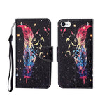 Painted Pattern Horizontal Flip Leathe Case, For iPhone SE (2020)/ 7 /8, For iPhone X, For iPhone XR