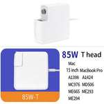 A1424 85W 20V 4.25A 5 Pin MagSafe 2 Power Adapter for MacBook, Cable Length: 1.6m,, 85W UK Plug, 85W AU Plug, 85W EU Plug