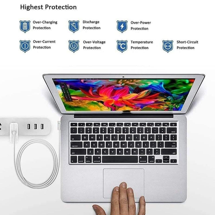 A1424 85W 20V 4.25A 5 Pin MagSafe 2 Power Adapter for MacBook, Cable Length: 1.6m,, 85W UK Plug, 85W AU Plug, 85W EU Plug