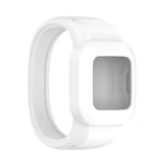 For Garmin Vivofit JR3 No Buckle Silicone Pure Color Replacement Watchband, S, L