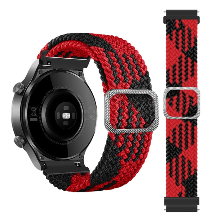 Adjustable Nylon Braided Elasticity Replacement Strap Watchband, For Samsung Galaxy Watch Active2 40mm, For Samsung Galaxy Watch Active, For Samsung Galaxy Watch Active2 44mm