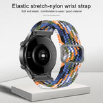 Adjustable Nylon Braided Elasticity Replacement Strap Watchband, For Samsung Galaxy Watch Active2 40mm, For Samsung Galaxy Watch Active, For Samsung Galaxy Watch Active2 44mm