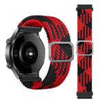 Adjustable Nylon Braided Elasticity Replacement Strap Watchband, For Samsung Galaxy Watch 42mm, For Samsung Galaxy Watch 46mm, For Samsung Galaxy Watch 3 41mm