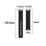 For Fitbit Ace 3 / Inspire 2 Silicone Replacement Strap Watchband