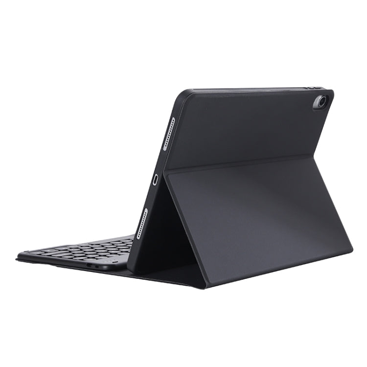 Y-C11B 2021 Detachable Candy Color Skin Texture Round Keycap Bluetooth Keyboard Leather Case with Pen Slot & Stand, For iPad Pro 11 2021 / Air4 / Air5 / Pro 11
