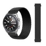 For Huawei Watch 3 / 3 Pro Adjustable Nylon Braided Elasticity Replacement Strap Watchband, 165mm
