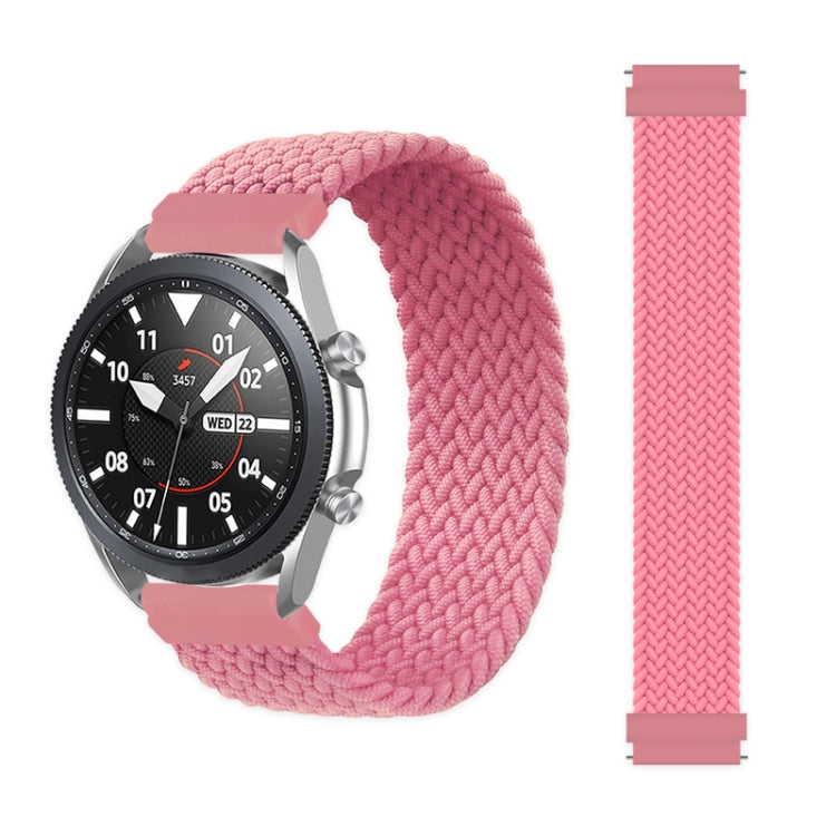 For Samsung Galaxy Watch 46mm Adjustable Nylon Braided Elasticity Replacement Strap Watchband, 125mm, 135mm, 145mm, 155mm