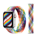 Metal Head Braided Nylon Replacement Watchbands, Size: L 165mm For Apple Watch Series 6 & SE & 5 & 4 44mm / 3 & 2 & 1 42mm, L 165mm 44mm / 42mm