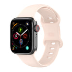 Large Size Silicone Watch Band For Apple Watch Series, 7 41mm / 6 & SE & 5 & 4 40mm / 3 & 2 & 1 38mm, Size: Large Size, 7 45mm / 6 & SE & 5 & 4 44mm / 3 & 2 & 1 42mm, Size: Large Size