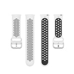 For Huawei Watch 3 / 3 Pro 22mm Sport Two-color Silicone Replacement Strap Watchband
